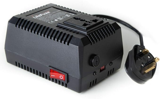 LiteFuze 300 Watt Step Up/Step Down Travel Voltage Converter, 220/110v to - Image 3