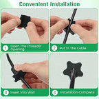 2pc Starlink Cable Grommet 5/8" Silicone Waterproof Wall Hole Pass Through - Image 3