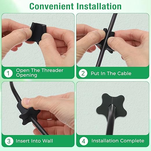 4pc Starlink Cable Grommet 5/8" Silicone Waterproof Wall Hole Pass Through - Image 3