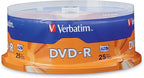 Verbatim DVD-R Blank Discs AZO Dye 4.7GB 16X Recordable Disc by Verbatim
