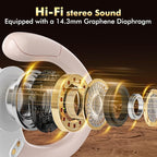 HAOYUYAN Wireless Earbuds, Sports Bluetooth Headphones, LED Power Display Ear - Image 3