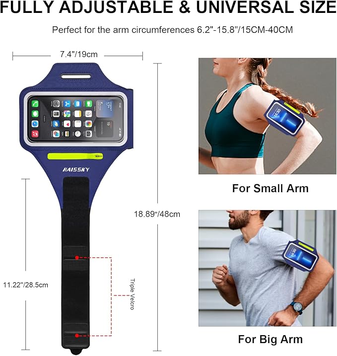 HAISSKY Cell Phone Running Armband - Image 6