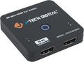 J-Tech Digital 8K HDMI 2.1 Mini Switch 2 in 1 Out 48Gbps 8K 60Hz 4K 120Hz HDR / by J-TechDigital
