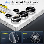 for Samsung Galaxy S25 Ultra Camera Lens Protector, Individual Metal Ring - Image 3