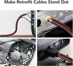 AGPTEK Cable Sleeve, 10ft - Image 3