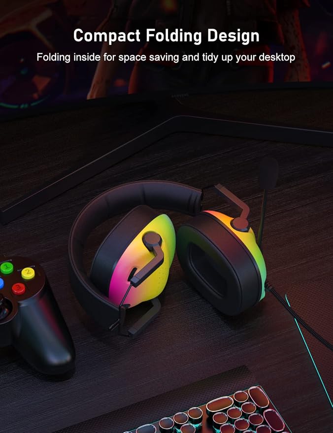 SENZER SG500 Surround Sound Pro Gaming Headset - Image 3