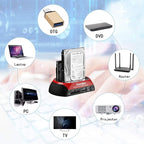 Hard Drive Docking Station, TCC-S862-US USB 2.0 to 2.5 3.5 Inch SATA IDE Dual - Image 6
