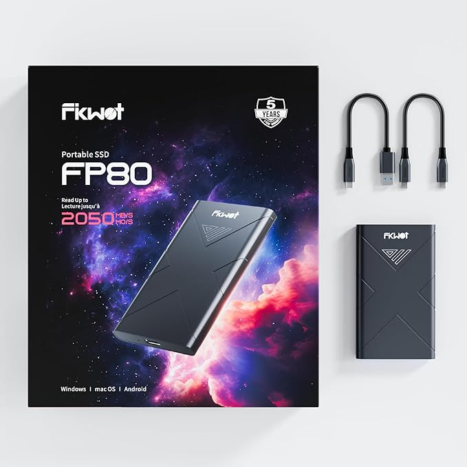 4TB External SSD, Portable SSD, USB 3.2 Gen2x2 External Solid State Drives - Image 8