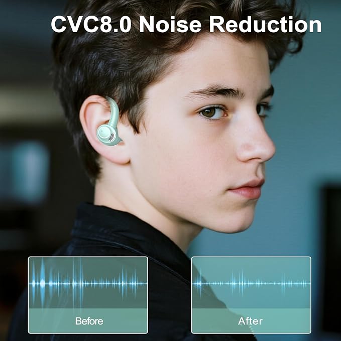 Wireless Earbuds Bluetooth 5.3 Headphones Sports, 48Hrs Playtime Bluetooth - Image 3