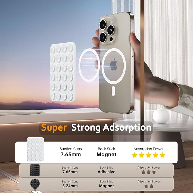 GONEZ Magnetic Suction Cup Phone Mount - Image 3