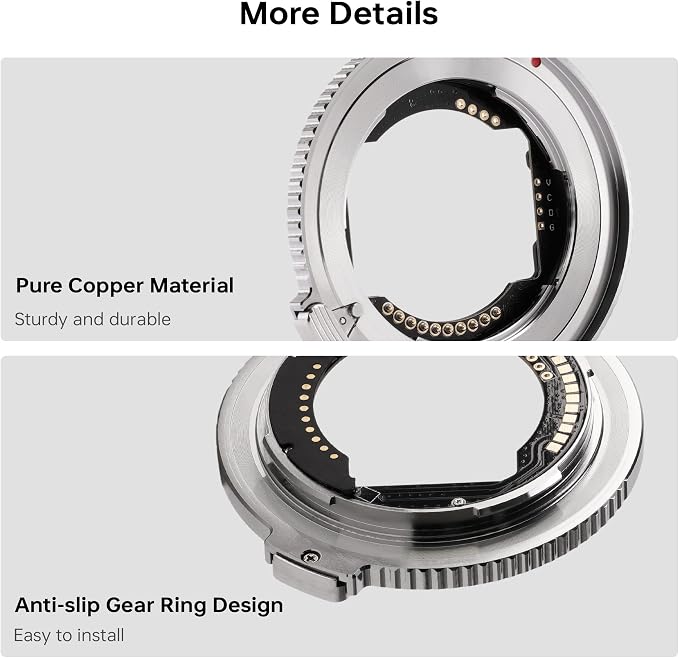 VILTROX E-Z Lens Adapter, E-Mount Lens to Z-Mount Camera Auto Focus Lens - Image 8