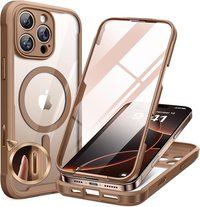 Miracase Magnetic for iPhone 16 Pro Max Case 6.9'' Full-Body Phone case by Miracase