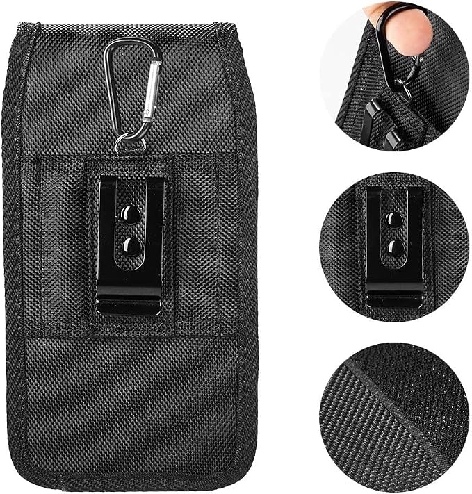 Cell Phone Pouch Nylon Holster Case - Image 5