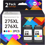 MYTONER 275XL 276XL Ink Cartridges Remanufactured Replacement by MYTONER
