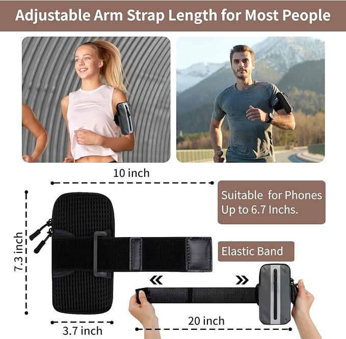 Running Phone Holder Armband, iPhone Arm Bands - Image 2