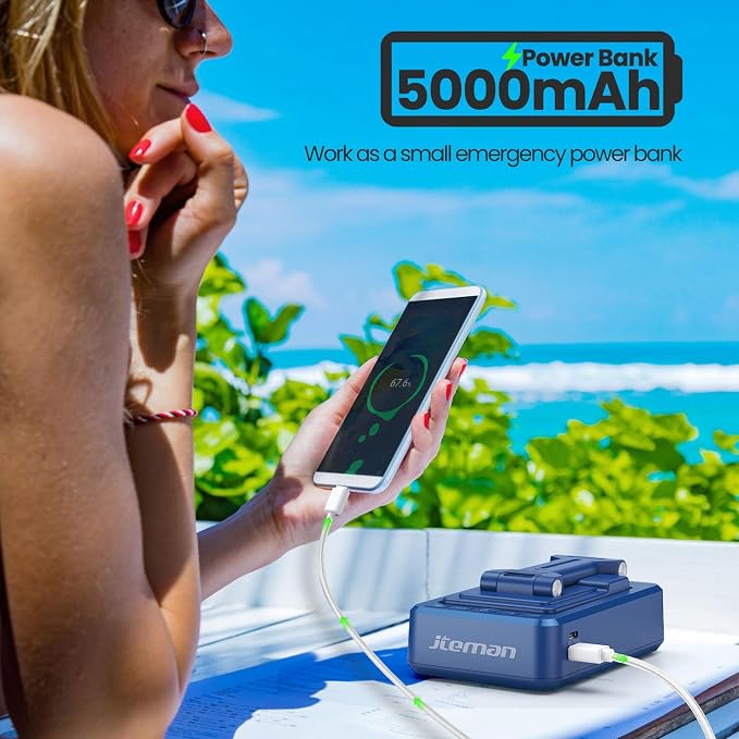 JTEMAN Cell Phone Stand with Bluetooth Speaker and Charging Function, Birthday - Image 3