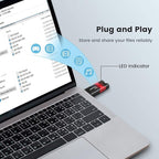 KOOTION 128 GB USB 3.0 Flash Drive Thumb Drive Retractable 128G Zip Drive Ultra - Image 3