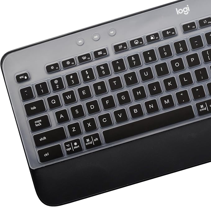 Keyboard Cover Skin for Logitech MK545 MK540 Wireless Keyboard, Logitech MK545 - Image 2