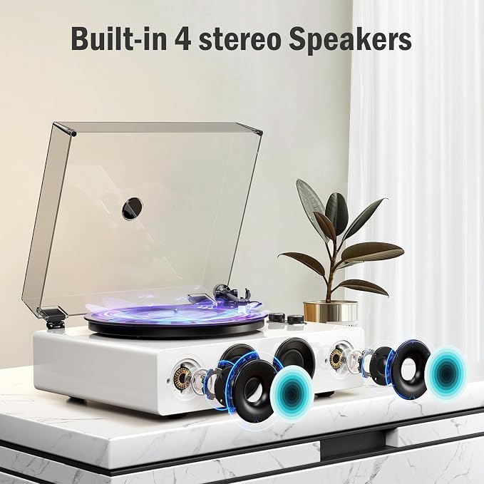 1 by ONE All-in-One Record Player - Image 5