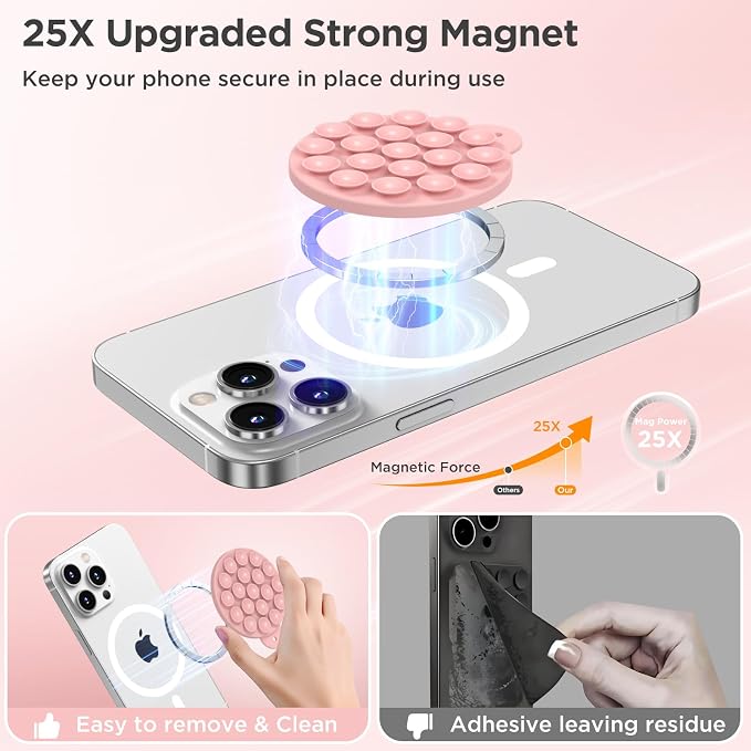 Magnetic Suction Cup Phone Mount - Image 5