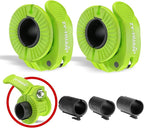 Pro Barbell Clips 1 inch Barbell Clamps 0.9-1.18inch Quick Release Weight Clips by ZY-HUAN