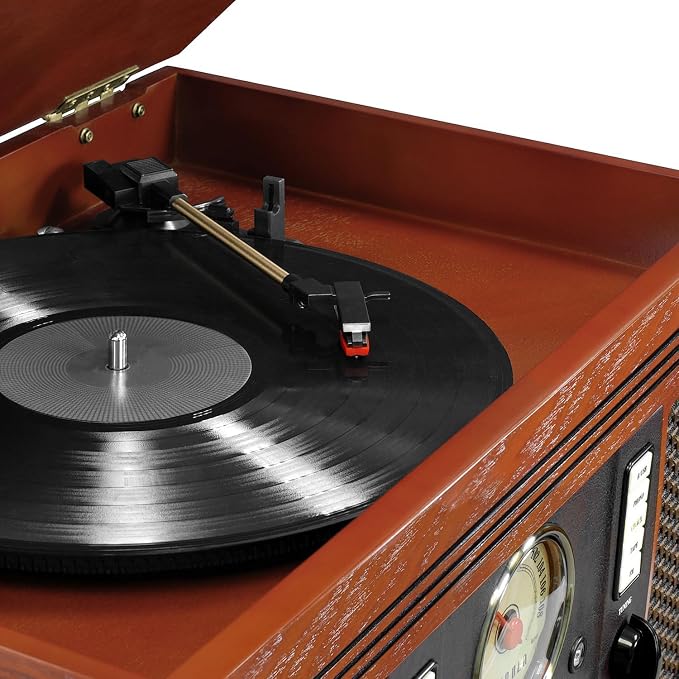 Victrola Aviator 8-in-1 Bluetooth Record Player & Multimedia Center - Image 3