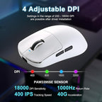 R1 SE+ Wireless Gaming Mouse, 18000 DPI, High-Precision PAW3395 SE Sensor - Image 3