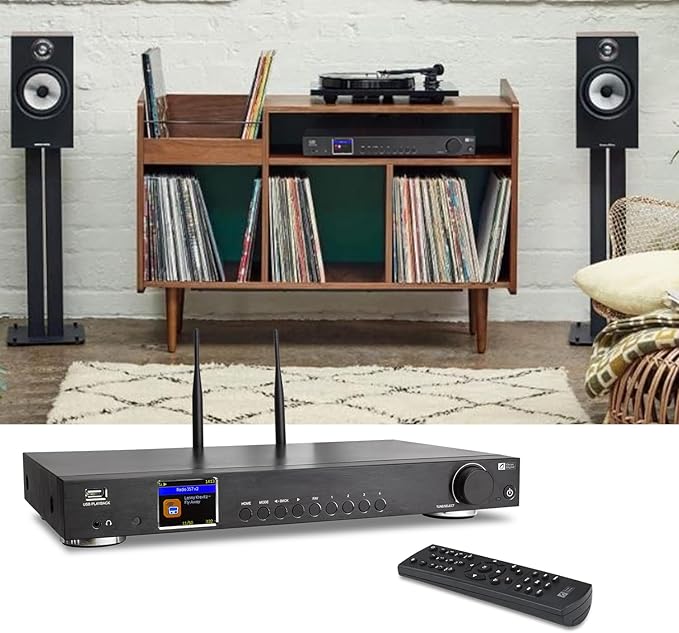 Ocean Digital WR-50 Internet Radio Tuner Component Wi-Fi, Ethernet LAN - Image 6