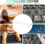 DOITOOL Acrylic Computer Keyboard Cover, Mechanical Keyboard Dust Cover - Image 4