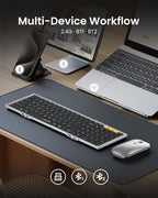 ProtoArc Foldable Keyboard and Mouse, XKM01 True Full-Size Folding Wireless - Image 4