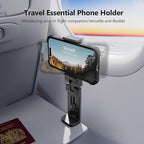 MiiKARE Airplane Travel Essentials Phone Holder, Universal Handsfree Phone Mount - Image 2