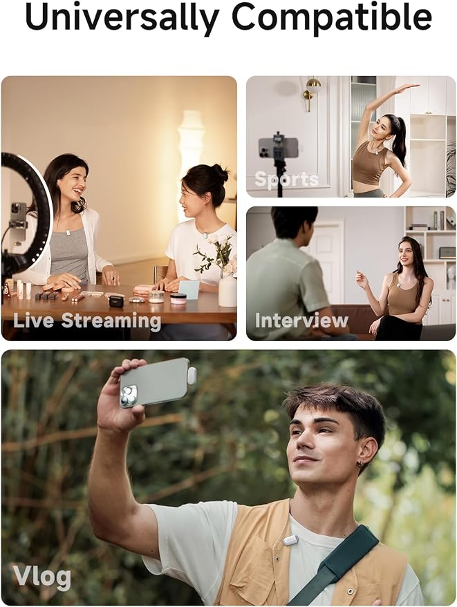 MAONO Wave T1 Mini Wireless Lavalier Microphone - Image 9