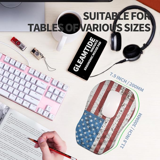 Ergonomic Raised Mouse Pad Wrist Support - Image 5