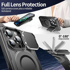 Camera Stand Case for iPhone 12 Pro Max, 2024 Version Military Grade Protective - Image 3