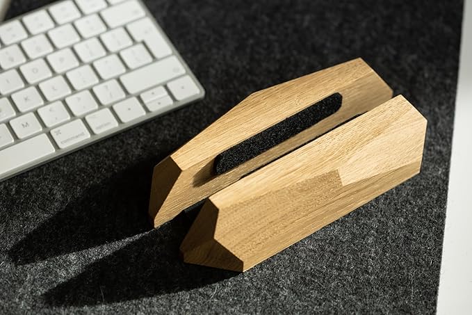 Oakywood Vertical Laptop Stand Wood - Image 6