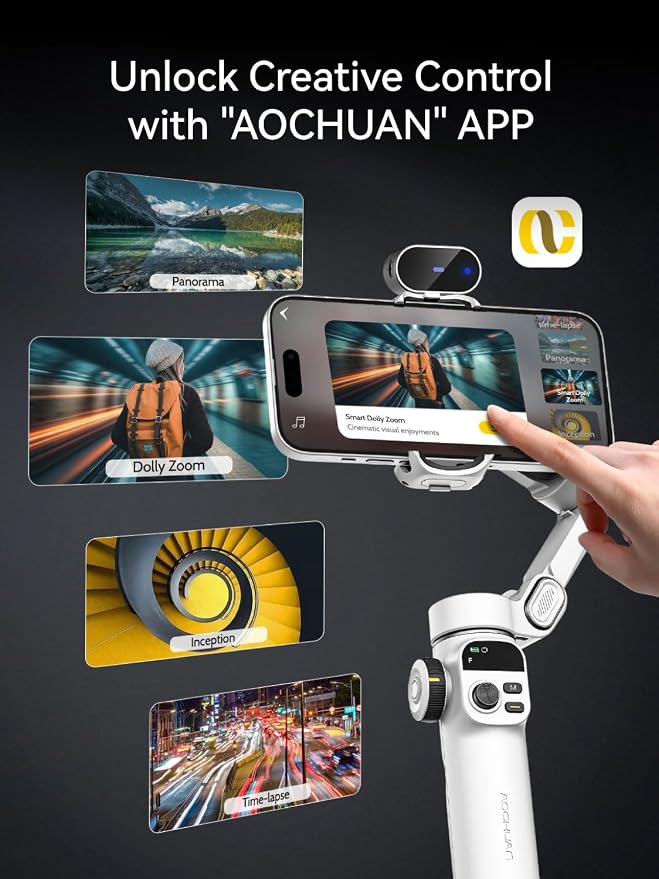 Gimbal Stabilizer for iPhone, Phone Gimbal - Image 8