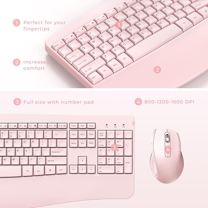 Wireless Keyboard and Mouse - Image 4