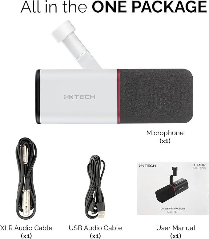 IXTECH Cardioid Dynamic Microphone - Image 9