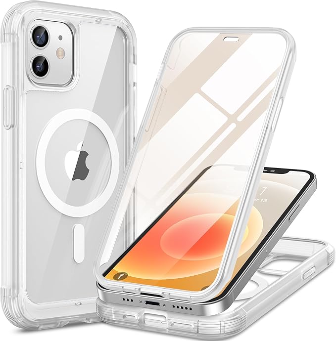 Miracase Magnetic for iPhone 12 mini Case, Drop & Scratch-Resistant, Shockproof by Miracase