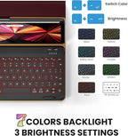 Leather Keyboard Case for iPad Air 5th 4th Generation 10.9 inch Pro 11 - Image 3