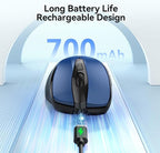 TECKNET Rechargeable Jiggler Wireless Mouse 4800 DPI Silent USB A & Bluetooth - Image 5