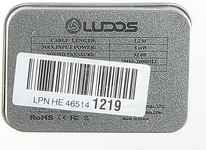 LUDOS Clamor Wired Earbuds in-Ear Headphones, 5 Years Warranty, Earphones - Image 10