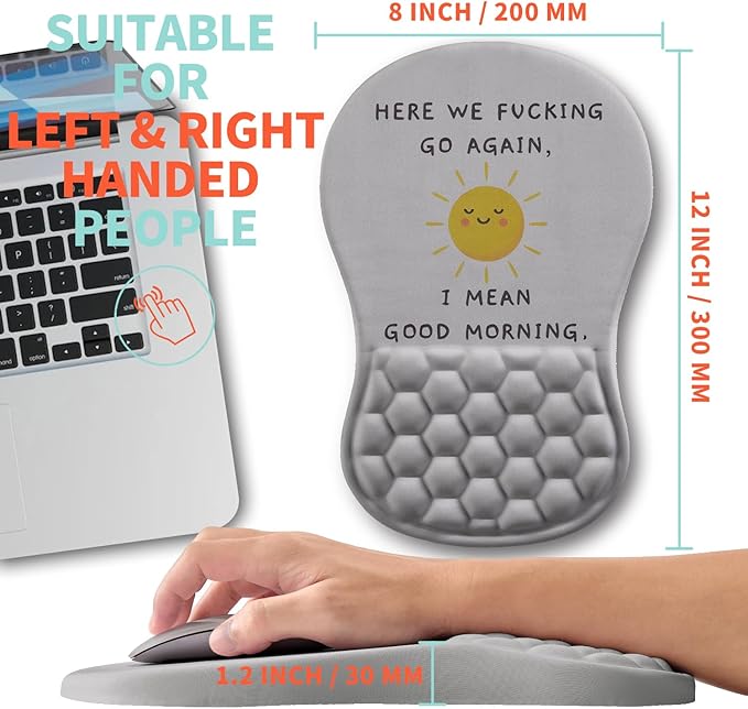 Ergonomic Mouse Pad Wrist Support - Image 5