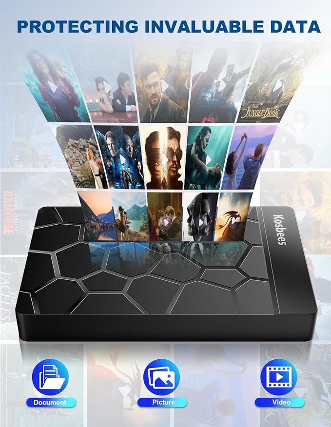1 TB External Hard Drives, Portable Hard Drive - Image 6