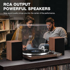 Turntables Belt-Drive Record Player - Image 3