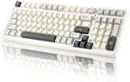 YUNZII YZ98 Gasket Mechanical Keyboard, 99 Key Hot Swappable BT5.0/2.4G/USB-C by YUNZIIMECHANICALKEYBOARD