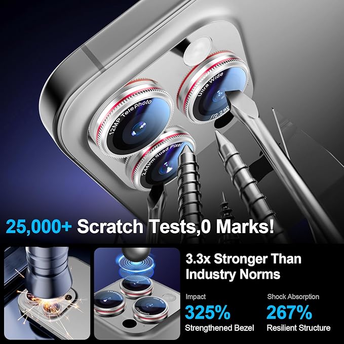 X-it 1 Pack Camera Lens Protector, Shatterproof Protection Anti-Scratch Ultra - Image 5