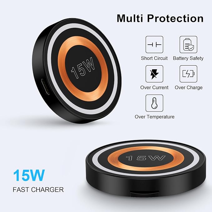 Magsafe Charger Samsung Wireless Charger Fast Charging Pad Magnetic Charger - Image 6