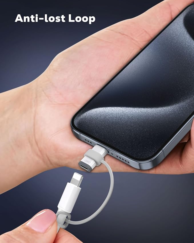 MoKo Lightning to USB C Adapter 4 Pack - Image 5