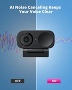 LOVENSE Webcam 2 4k for PC, Live Streaming Camera 1/2" Sensor True Focus Al - Image 4